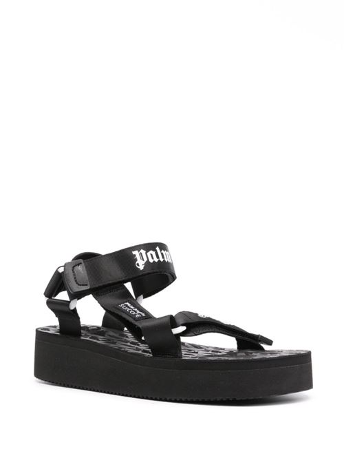 Sandal with logo PALM ANGELS | PWIH027S24MAT0011001